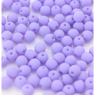 Бусины жемчуг Preciosa, 4 мм, 24022 сиреневый матовый