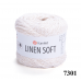 Linen soft Yarnart (Линен софт Ярнарт), 30% лён, 36% вискоза, 34% хлопок