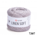 Linen soft Yarnart (Линен софт Ярнарт), 30% лён, 36% вискоза, 34% хлопок
