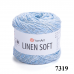 Linen soft Yarnart (Линен софт Ярнарт), 30% лён, 36% вискоза, 34% хлопок